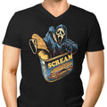 Canned Ghost Men's V-Neck - Adult & Kids T-Shirts, Sweatshirts & Hoodies apparel design preview 1