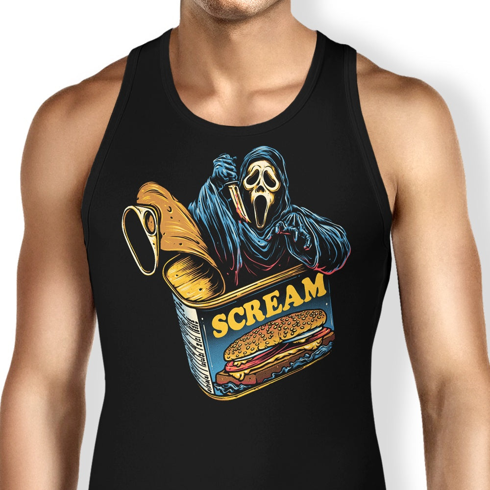 Canned Ghost Tank Top - Adult & Kids T-Shirts, Sweatshirts & Hoodies apparel design preview 1
