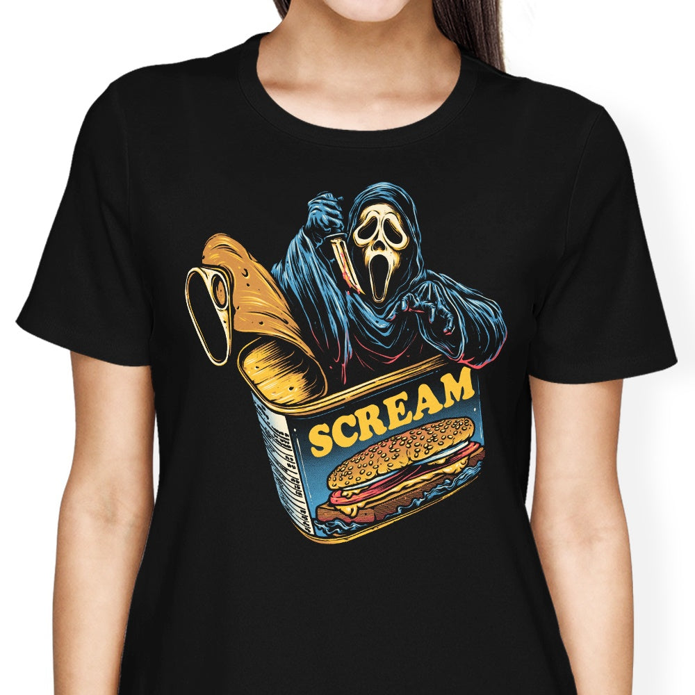 Canned Ghost Women's Apparel - Adult & Kids T-Shirts, Sweatshirts & Hoodies apparel design preview 1
