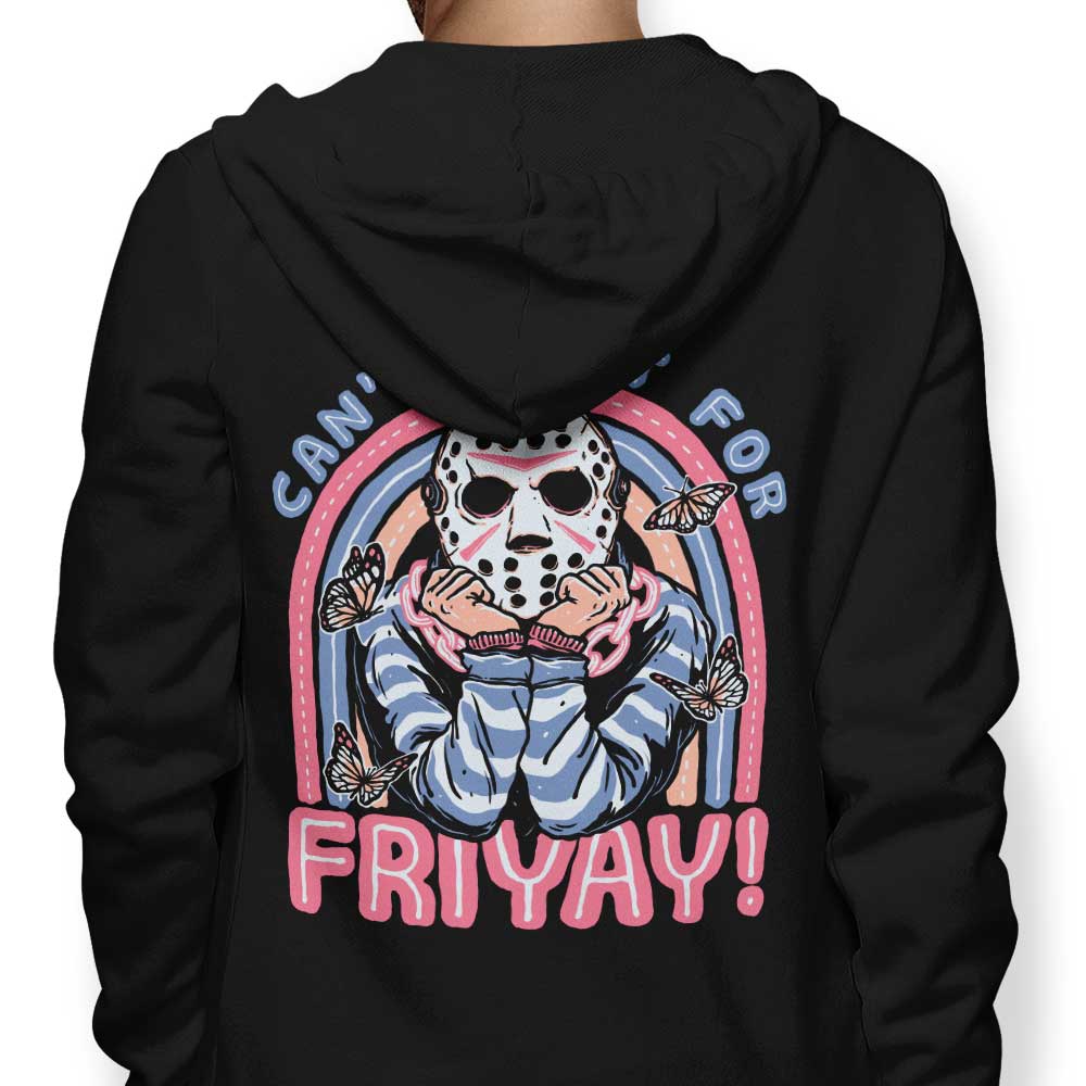 Can't Wait for Friyay - Adult & Kids T-Shirts, Sweatshirts & Hoodies apparel design preview 1