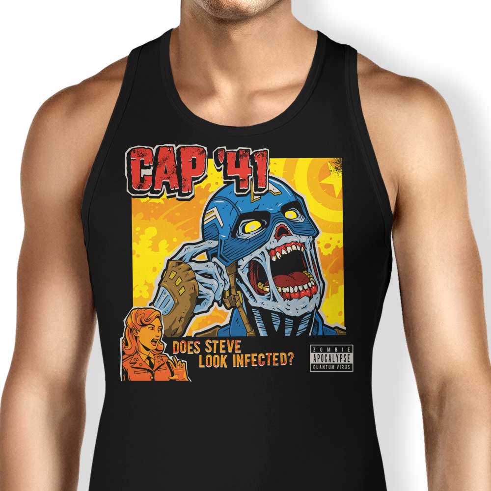 Cap '41 Tank Top - Adult & Kids T-Shirts, Sweatshirts & Hoodies apparel design preview 1