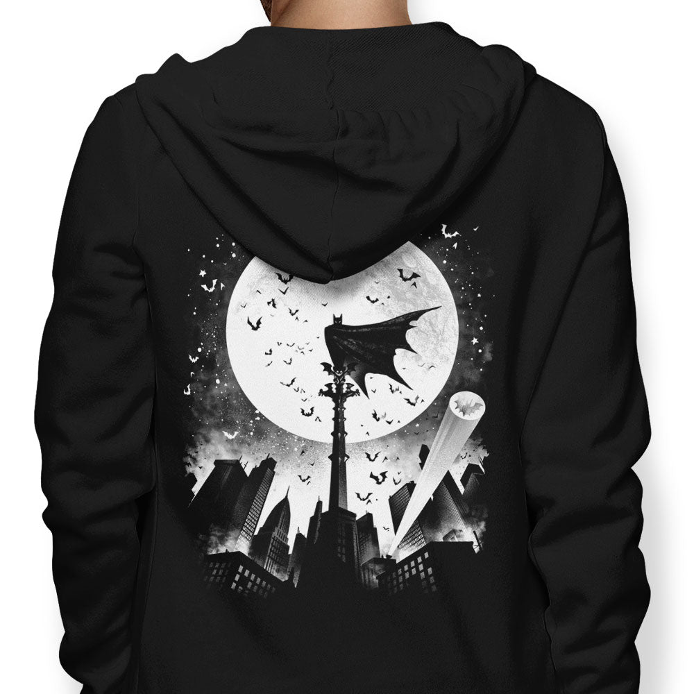 Caped Silhouette - Adult & Kids T-Shirts, Sweatshirts & Hoodies apparel design preview 1