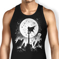 Caped Silhouette Tank Top - Adult & Kids T-Shirts, Sweatshirts & Hoodies apparel design preview 1