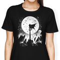 Caped Silhouette Women's Apparel - Adult & Kids T-Shirts, Sweatshirts & Hoodies apparel design preview 1