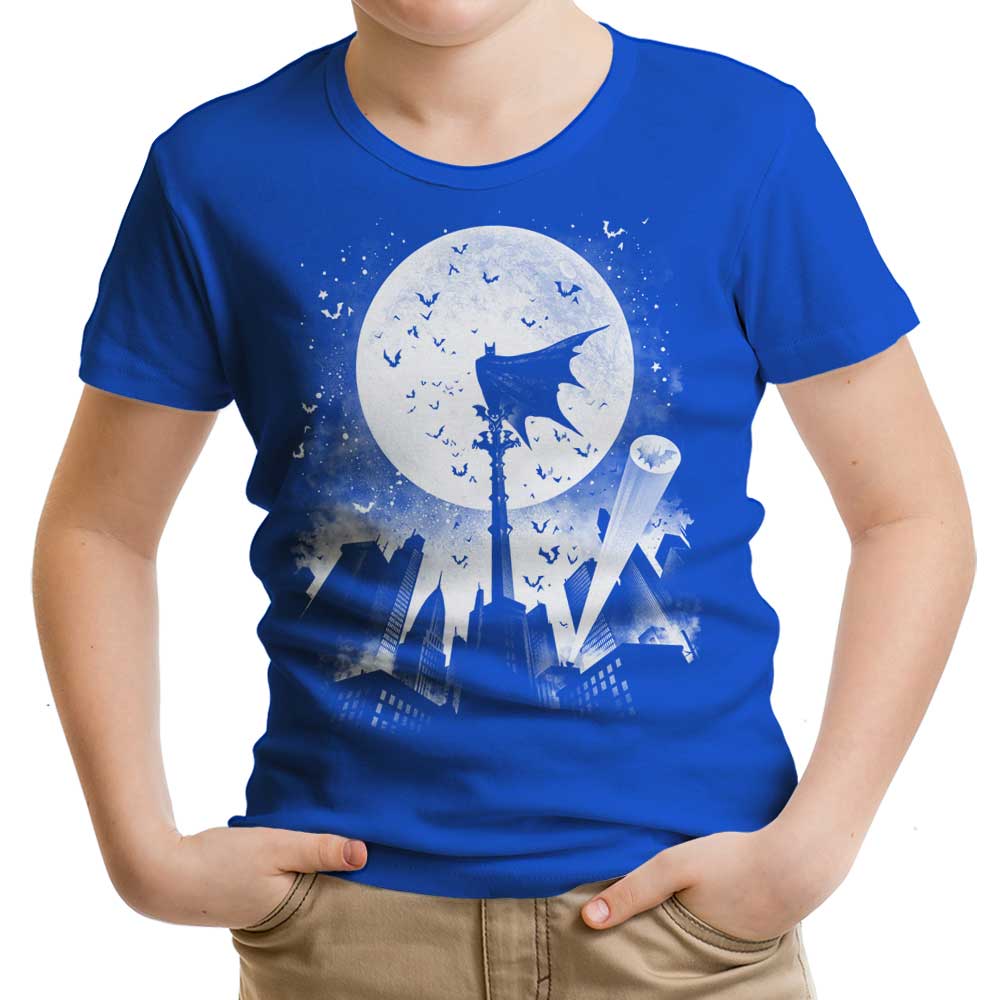 Caped Silhouette Youth Apparel - Adult & Kids T-Shirts, Sweatshirts & Hoodies apparel design preview 2