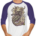 Capricorn 3/4 Sleeve Raglan - Adult & Kids T-Shirts, Sweatshirts & Hoodies apparel design preview 1