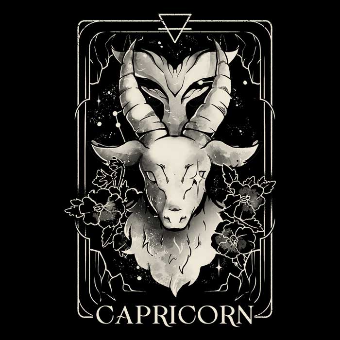 Capricorn (Edu.Ely) Men's Apparel - Adult & Kids T-Shirts, Sweatshirts & Hoodies apparel design preview 2