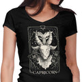 Capricorn (Edu.Ely) Women's V-Neck - Adult & Kids T-Shirts, Sweatshirts & Hoodies apparel design preview 1