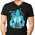 Captain of the Knights Men's V-Neck - Adult & Kids T-Shirts, Sweatshirts & Hoodies apparel design preview 1