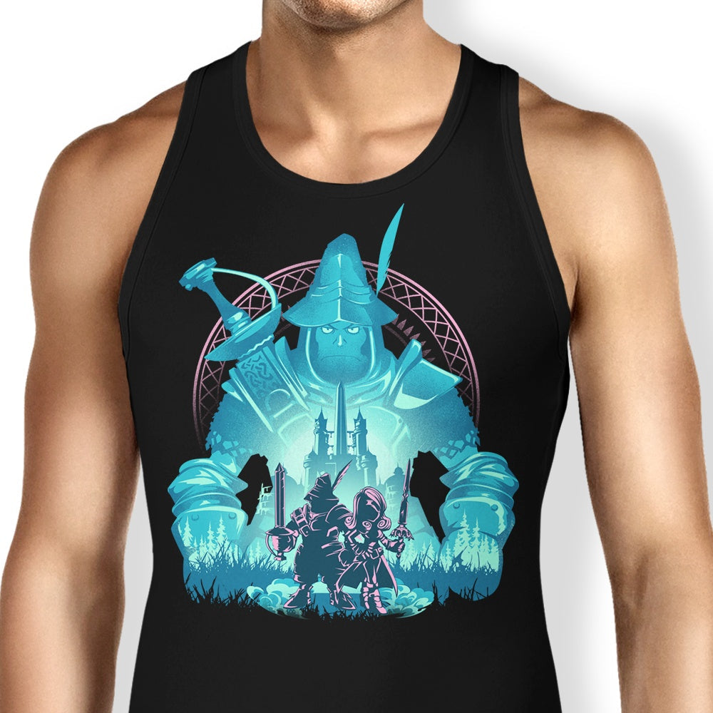 Captain of the Knights Tank Top - Adult & Kids T-Shirts, Sweatshirts & Hoodies apparel design preview 1