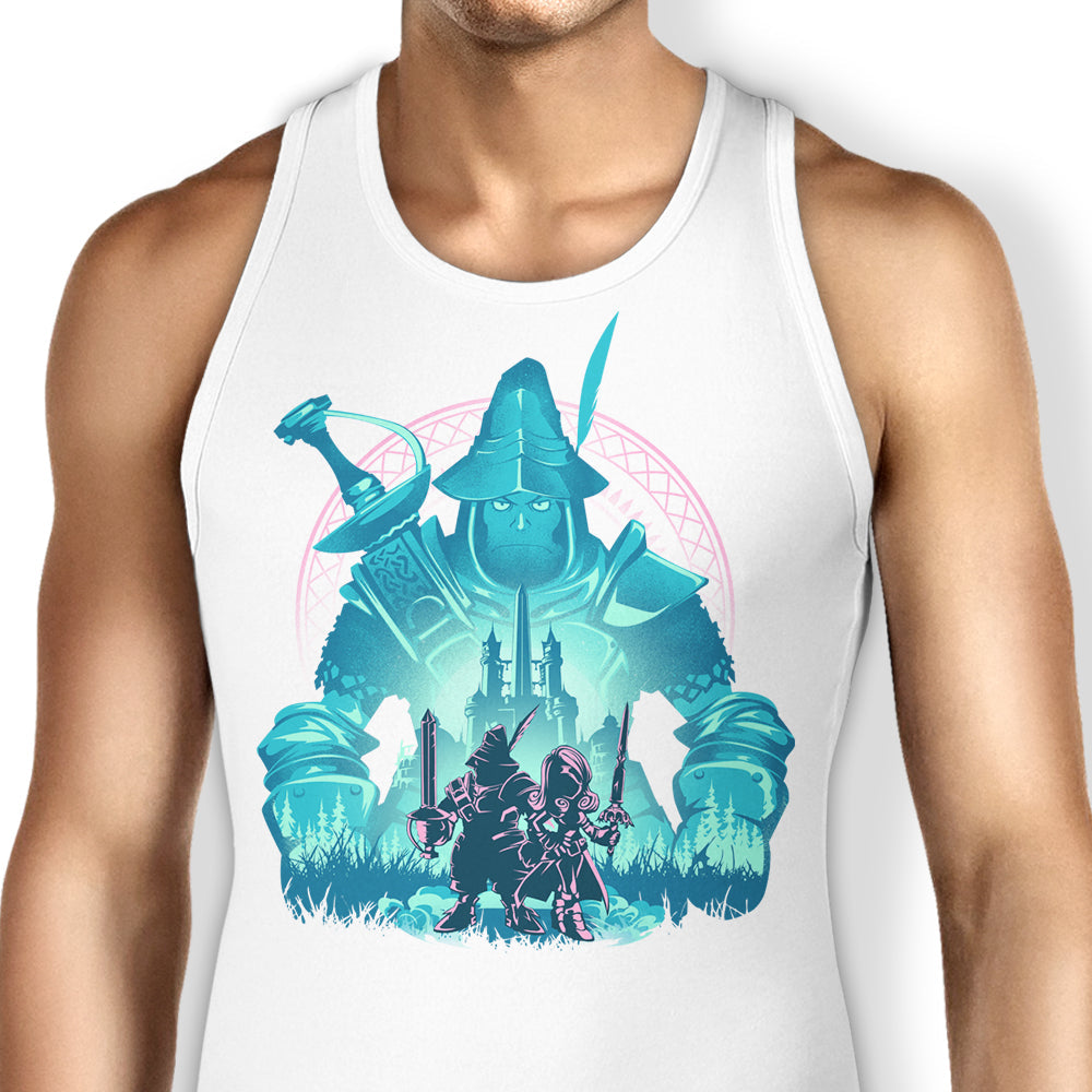 Captain of the Knights Tank Top - Adult & Kids T-Shirts, Sweatshirts & Hoodies apparel design preview 2