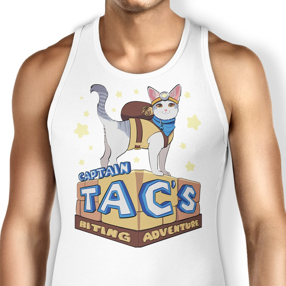 Captain Tac Tank Top - Adult & Kids T-Shirts, Sweatshirts & Hoodies apparel design preview 1
