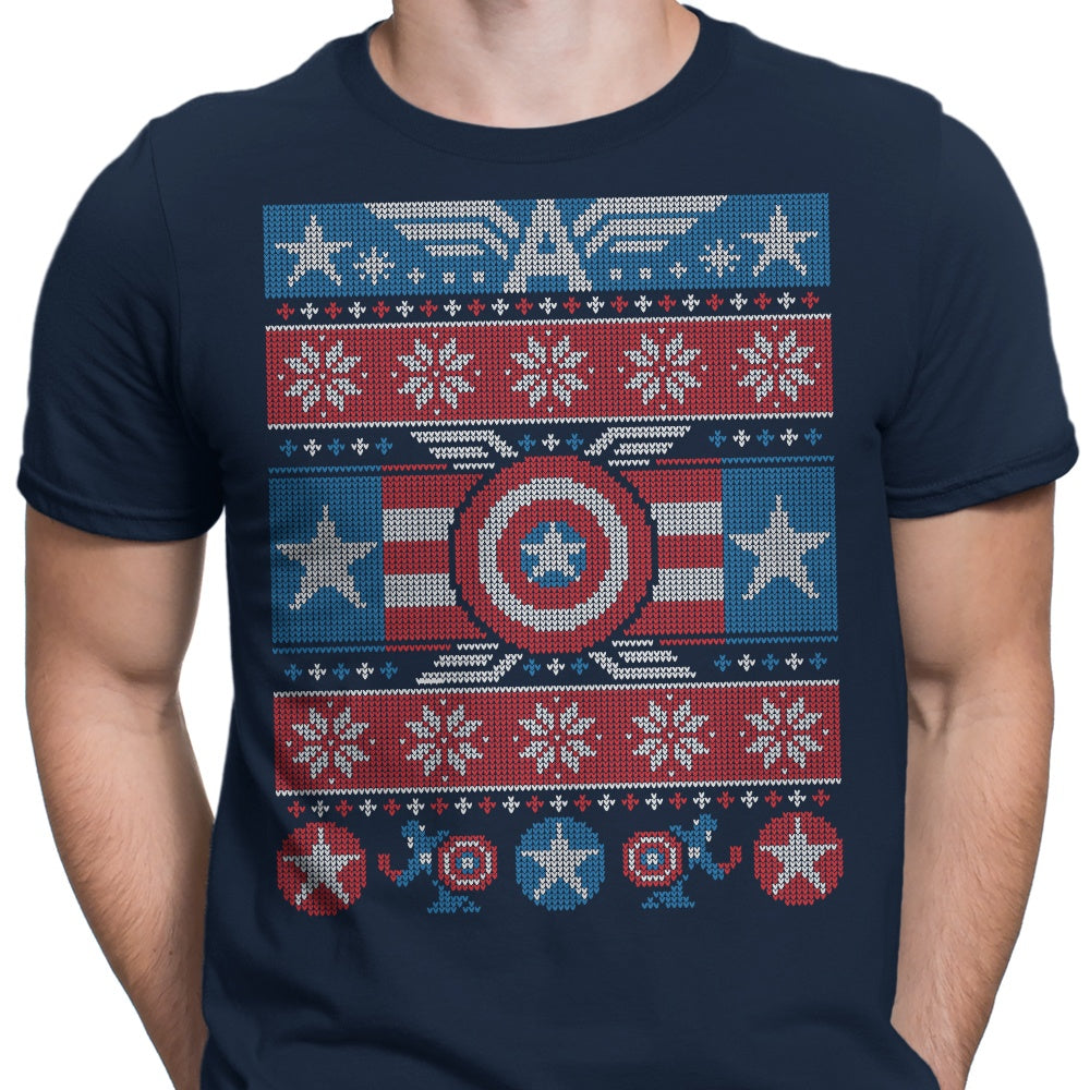 Captain's Christmas Sweater Men's Apparel - Adult & Kids T-Shirts, Sweatshirts & Hoodies apparel design preview 2