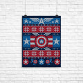 Captain's Christmas Sweater Poster - Adult & Kids T-Shirts, Sweatshirts & Hoodies apparel design preview 1