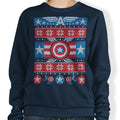 Captain's Christmas Sweater - Adult & Kids T-Shirts, Sweatshirts & Hoodies apparel design preview 1