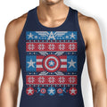 Captain's Christmas Sweater Tank Top - Adult & Kids T-Shirts, Sweatshirts & Hoodies apparel design preview 1