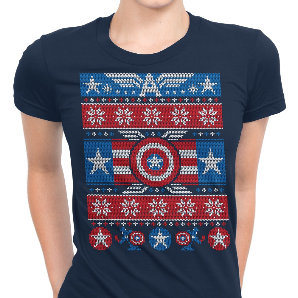 Captain's Christmas Sweater Women's Apparel - Adult & Kids T-Shirts, Sweatshirts & Hoodies apparel design preview 1
