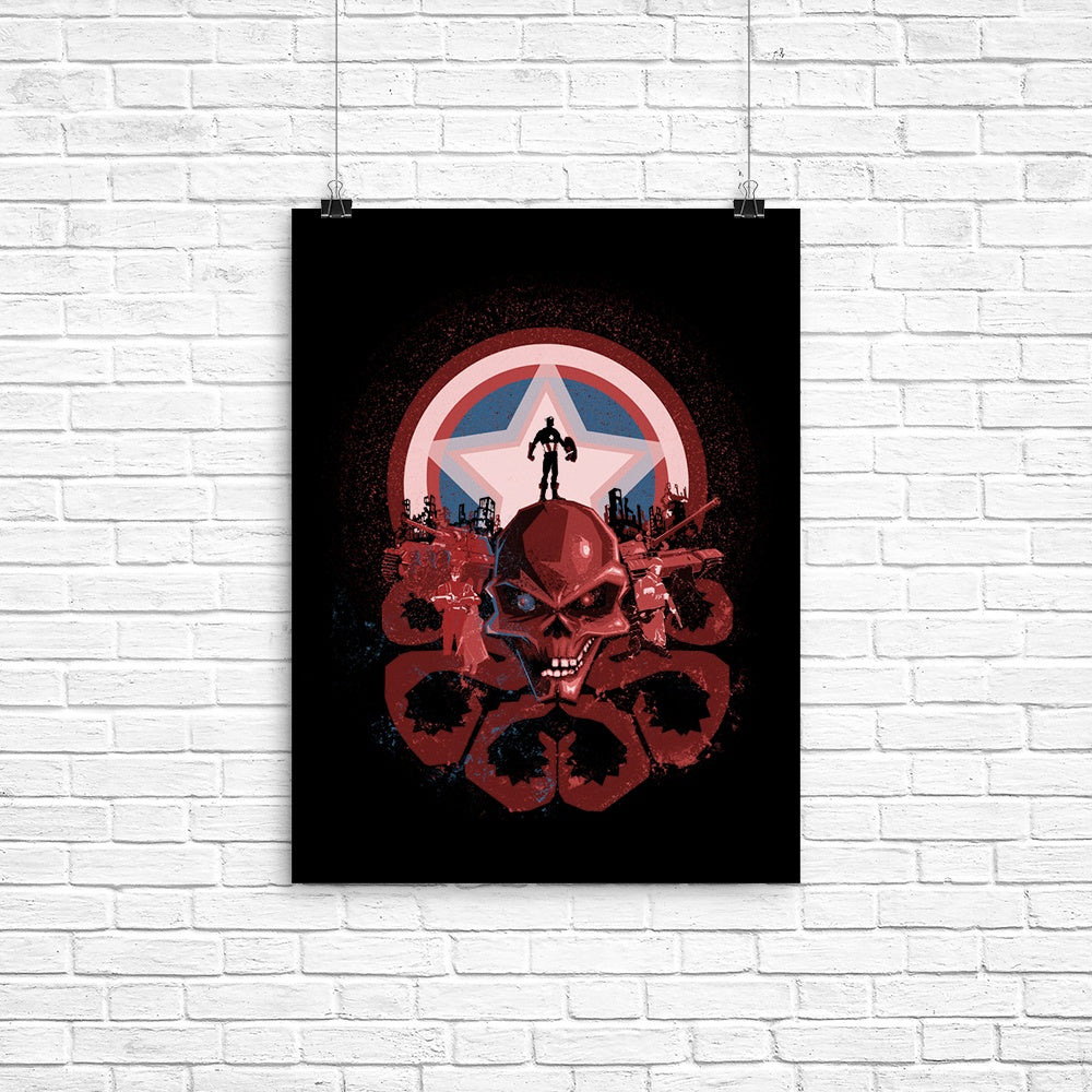 Captain's Nightmare Poster - Adult & Kids T-Shirts, Sweatshirts & Hoodies apparel design preview 1