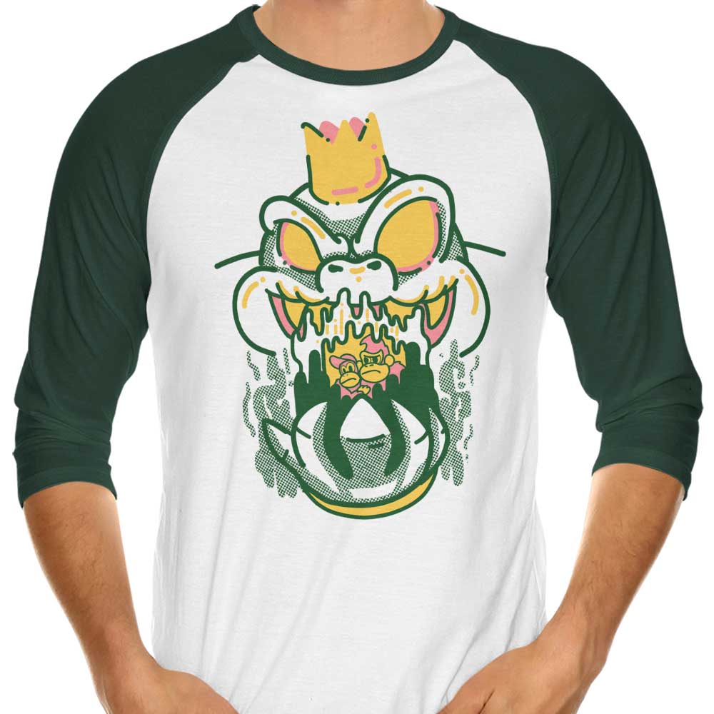 Captured Ape 3/4 Sleeve Raglan - Adult & Kids T-Shirts, Sweatshirts & Hoodies apparel design preview 1