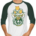 Captured Ape 3/4 Sleeve Raglan - Adult & Kids T-Shirts, Sweatshirts & Hoodies apparel design preview 1