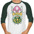 Captured Plumber 3/4 Sleeve Raglan - Adult & Kids T-Shirts, Sweatshirts & Hoodies apparel design preview 1