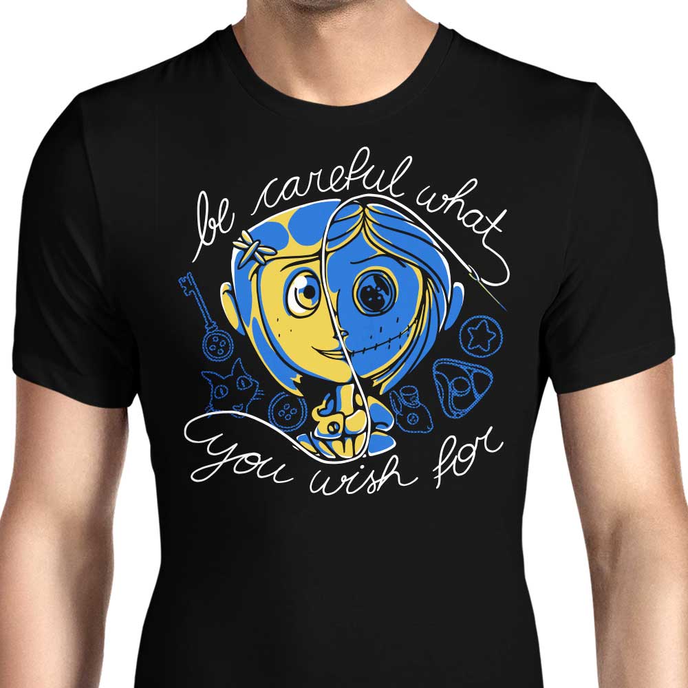 Careful Wish Men's Apparel - Adult & Kids T-Shirts, Sweatshirts & Hoodies apparel design preview 1