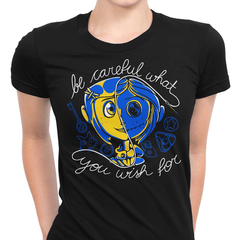 Careful Wish Women's Apparel - Adult & Kids T-Shirts, Sweatshirts & Hoodies apparel design preview 1