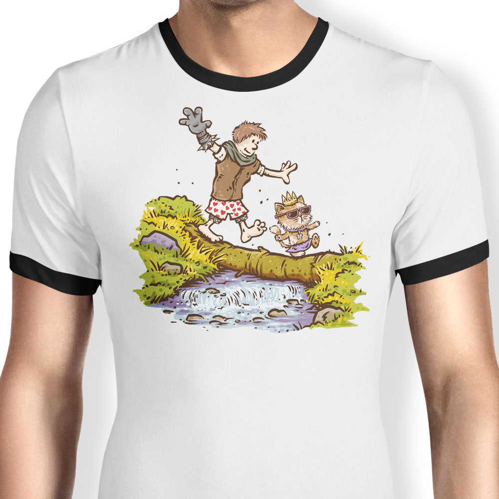 Carl and the Princess Ringer - Adult & Kids T-Shirts, Sweatshirts & Hoodies apparel design preview 1