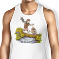 Carl and the Princess Tank Top - Adult & Kids T-Shirts, Sweatshirts & Hoodies apparel design preview 1
