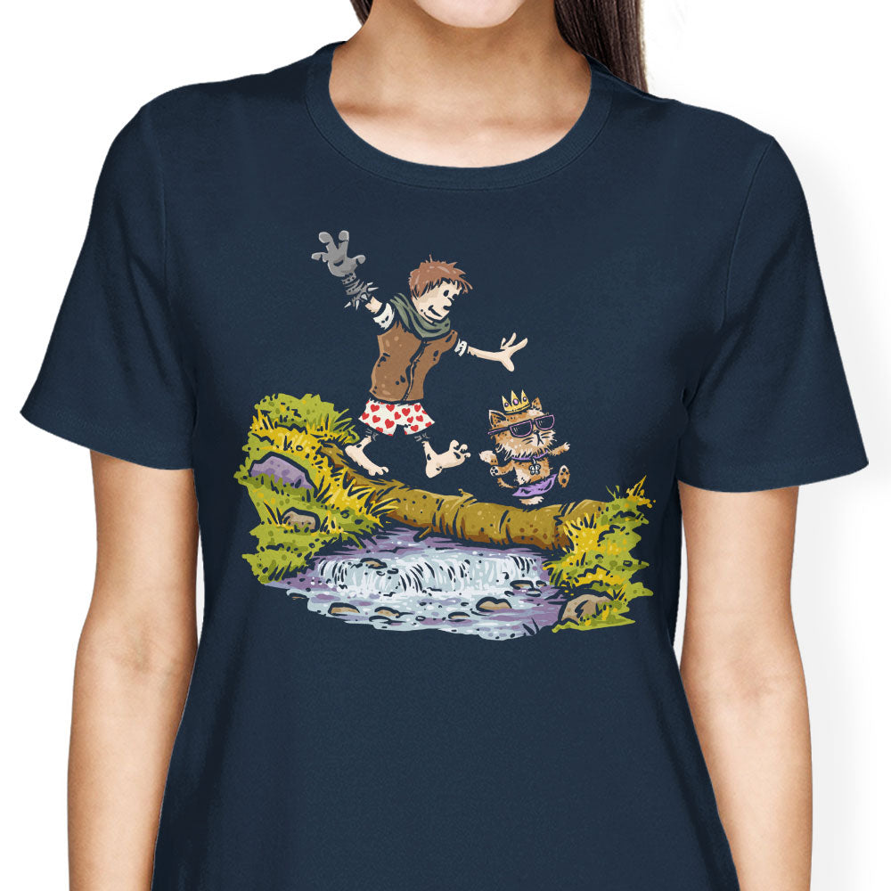 Carl and the Princess Women's Apparel - Adult & Kids T-Shirts, Sweatshirts & Hoodies apparel design preview 2