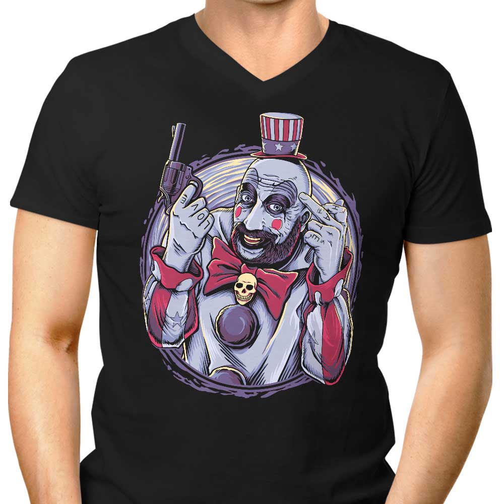 Carnival King Men's V-Neck - Adult & Kids T-Shirts, Sweatshirts & Hoodies apparel design preview 1