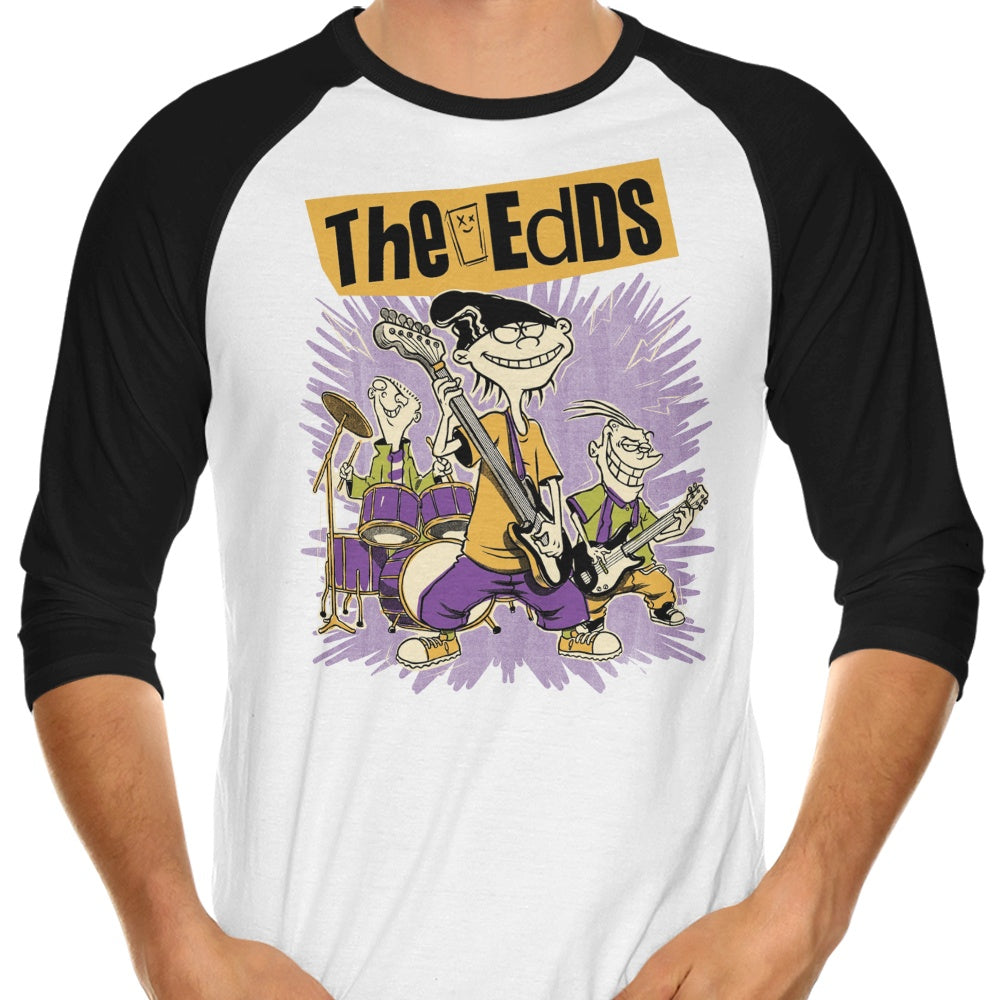 Cartoon Rock Band 3/4 Sleeve Raglan - Adult & Kids T-Shirts, Sweatshirts & Hoodies apparel design preview 1