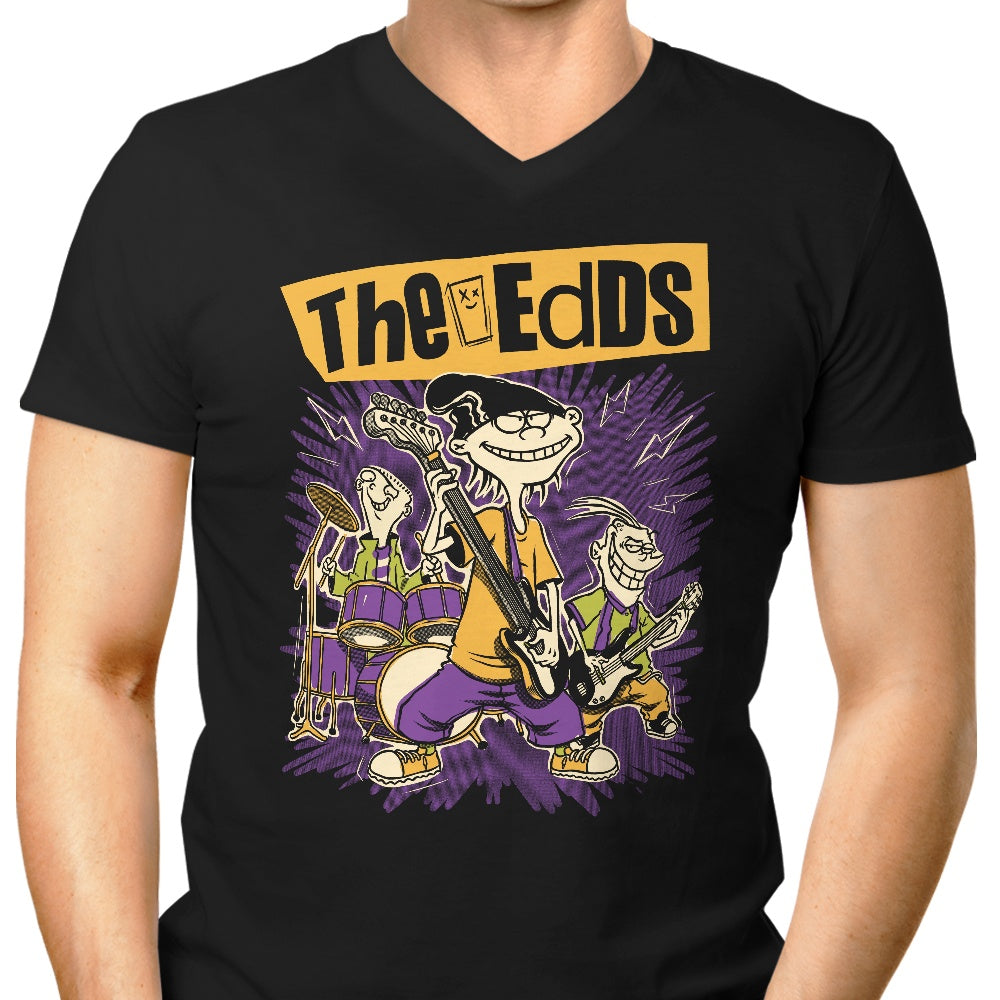 Cartoon Rock Band Men's V-Neck - Adult & Kids T-Shirts, Sweatshirts & Hoodies apparel design preview 1