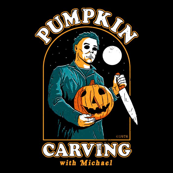 Carving with Michael - Adult & Kids T-Shirts, Sweatshirts & Hoodies apparel design preview 2
