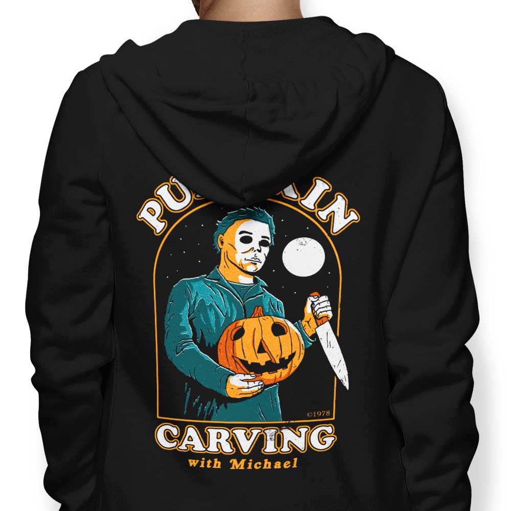 Carving with Michael - Adult & Kids T-Shirts, Sweatshirts & Hoodies apparel design preview 1