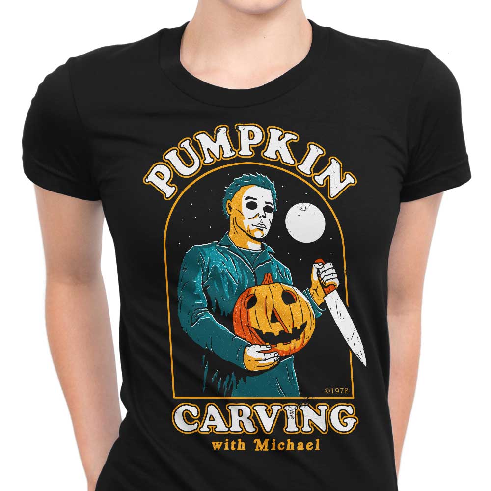 Carving with Michael Women's Apparel - Adult & Kids T-Shirts, Sweatshirts & Hoodies apparel design preview 1