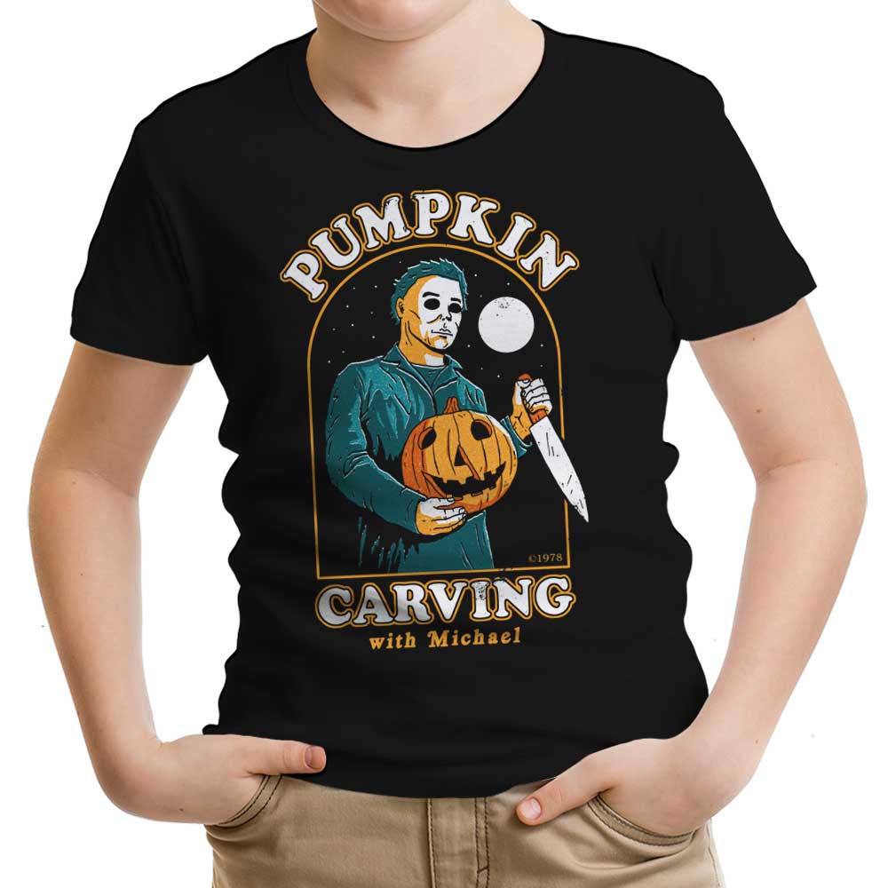 Carving with Michael Youth Apparel - Adult & Kids T-Shirts, Sweatshirts & Hoodies apparel design preview 1