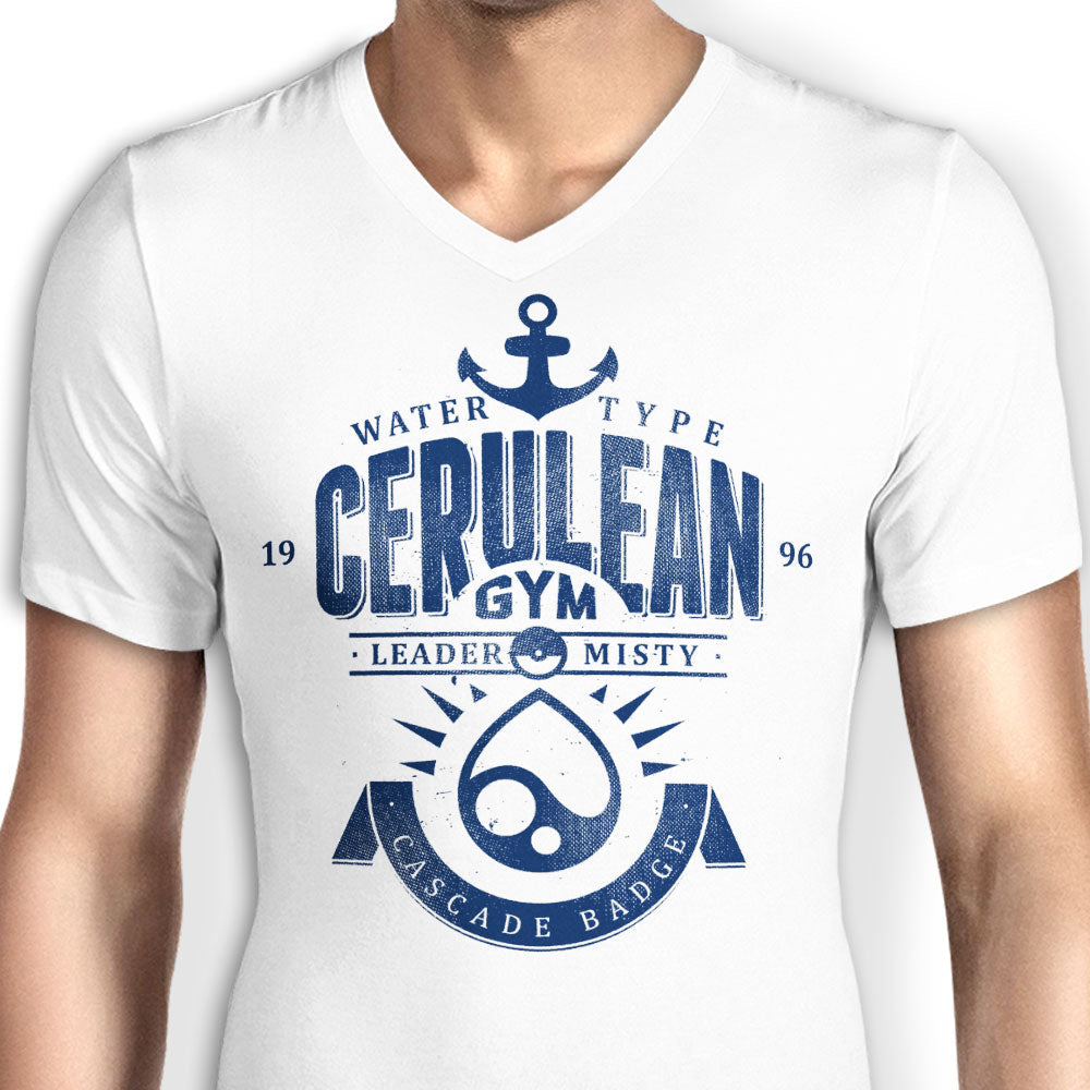 Cascade Badge Men's V-Neck - Adult & Kids T-Shirts, Sweatshirts & Hoodies apparel design preview 2