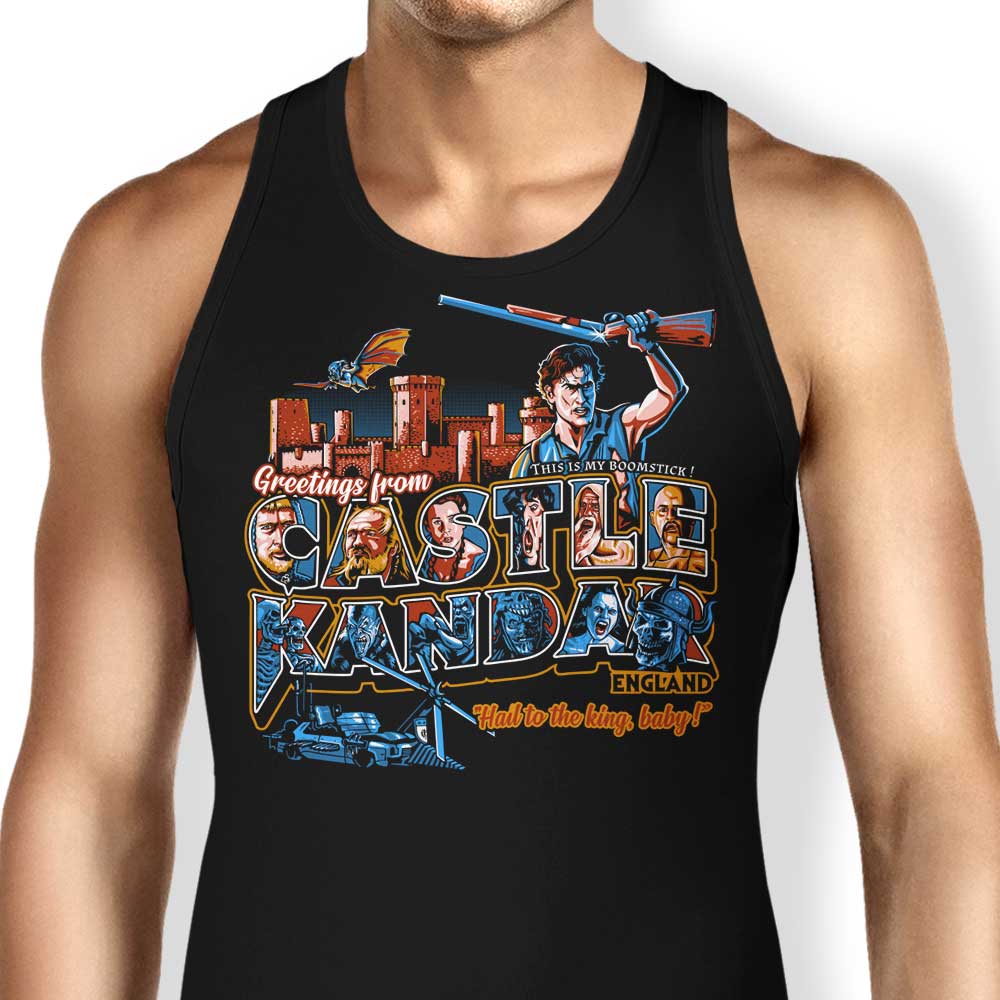 Castle Kandar Tank Top - Adult & Kids T-Shirts, Sweatshirts & Hoodies apparel design preview 1