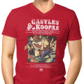 Castles and Koopas Men's V-Neck - Adult & Kids T-Shirts, Sweatshirts & Hoodies apparel design preview 1