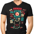 Cat Master Plan Men's V-Neck - Adult & Kids T-Shirts, Sweatshirts & Hoodies apparel design preview 1