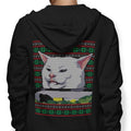 Cat Yelled at Sweater - Adult & Kids T-Shirts, Sweatshirts & Hoodies apparel design preview 1