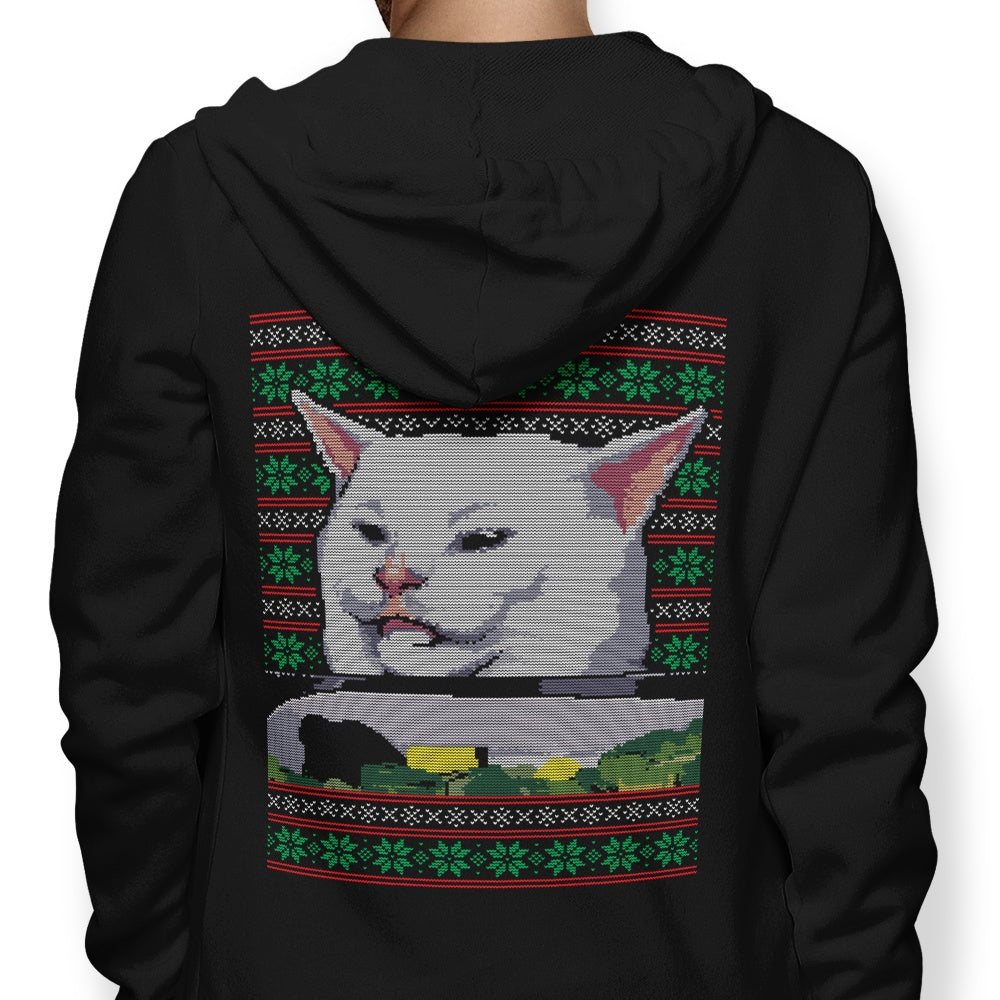 Cat Yelled at Sweater - Adult & Kids T-Shirts, Sweatshirts & Hoodies apparel design preview 1