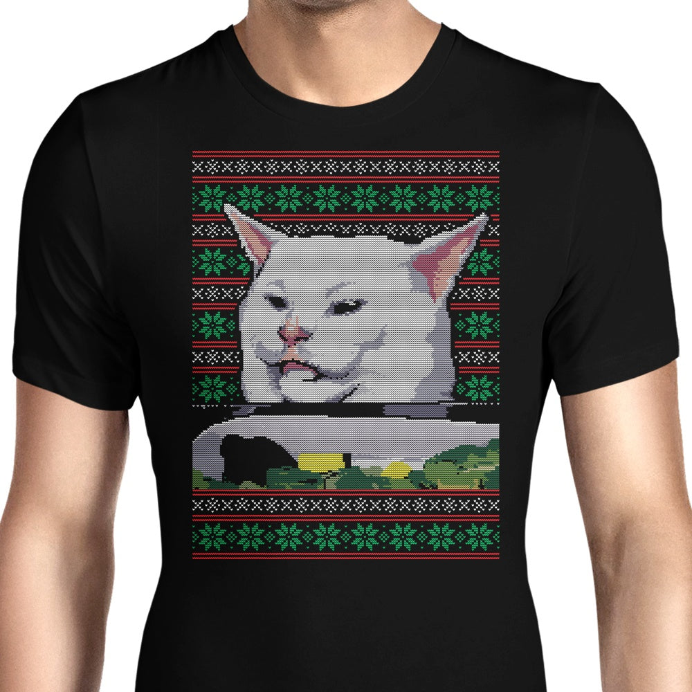 Cat Yelled at Sweater Men's Apparel - Adult & Kids T-Shirts, Sweatshirts & Hoodies apparel design preview 1