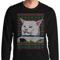 Cat Yelled at Sweater - Adult & Kids T-Shirts, Sweatshirts & Hoodies apparel design preview 1