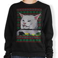 Cat Yelled at Sweater - Adult & Kids T-Shirts, Sweatshirts & Hoodies apparel design preview 1