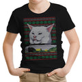 Cat Yelled at Sweater Youth Apparel - Adult & Kids T-Shirts, Sweatshirts & Hoodies apparel design preview 1