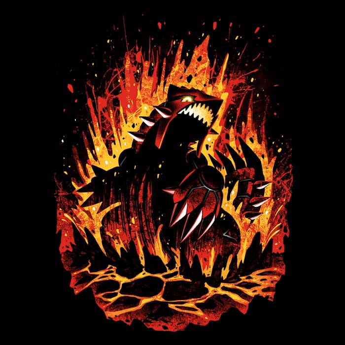 Cataclysm of Magma Women's V-Neck - Adult & Kids T-Shirts, Sweatshirts & Hoodies apparel design preview 2