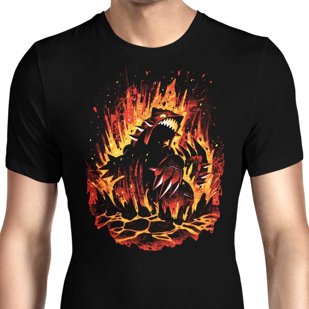 Cataclysm of Magma Men's Apparel - Adult & Kids T-Shirts, Sweatshirts & Hoodies apparel design preview 1