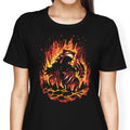 Cataclysm of Magma Women's Apparel - Adult & Kids T-Shirts, Sweatshirts & Hoodies apparel design preview 1